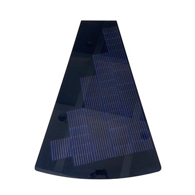 Персонализирани слънчеви панели с неправилна форма на вентилатора